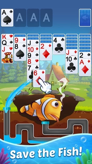 Solitaire Klondike Fish app not working? crashes or has problems