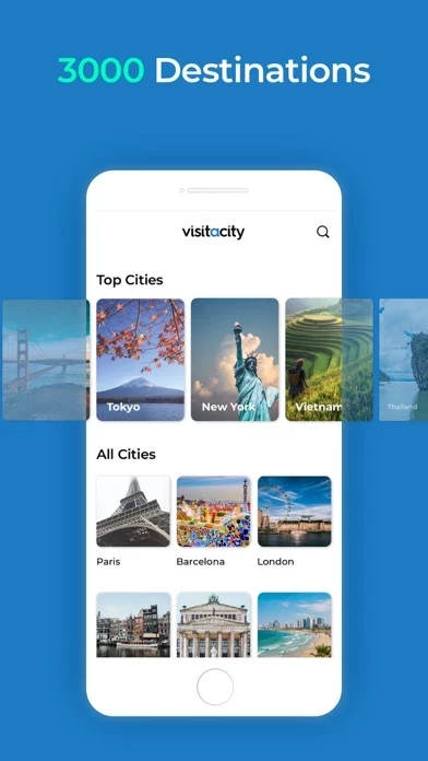 how much is visit a city app